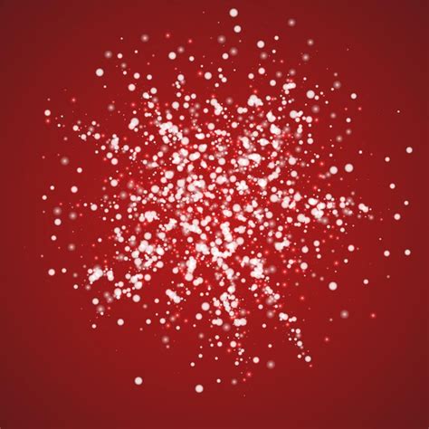 Snowfall overlay christmas background subtle | Premium Vector