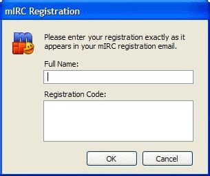 Image result for mIRC Registration Code