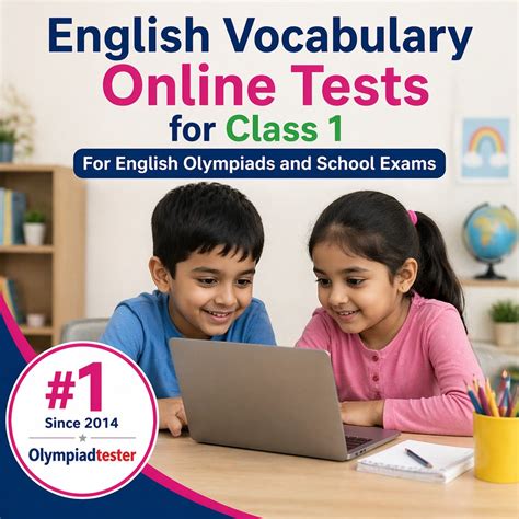 English Vocabulary Online Tests for Class 1 | Olympiad & School exams ...