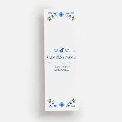 Custom Bookmarks Templates & Designs | Vistaprint