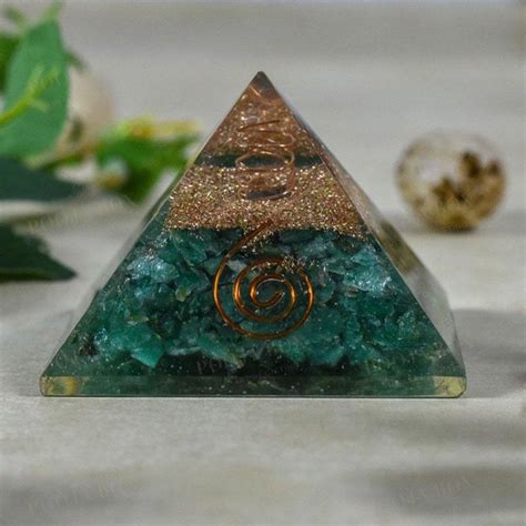 Buy Green Jade Pyramid Online in India - Mypoojabox.in