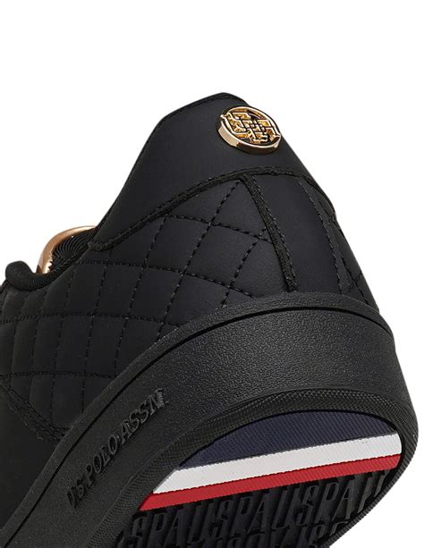Buy Women Women Textured Simone 2.0 Sneakers Black|U.S. Polo Assn ...