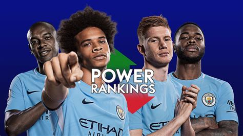 Manchester City dominate Sky Sports' Premier League Power Rankings ...