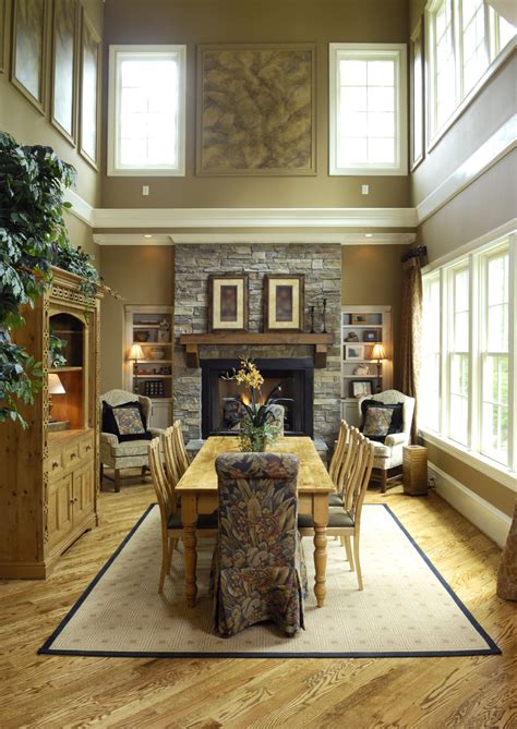7 Cozy Dining Room Fireplace Ideas