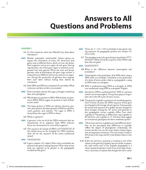 Answers to Odd Numbered Questions and Problems - Chapter 1 to Chapter 6 ...