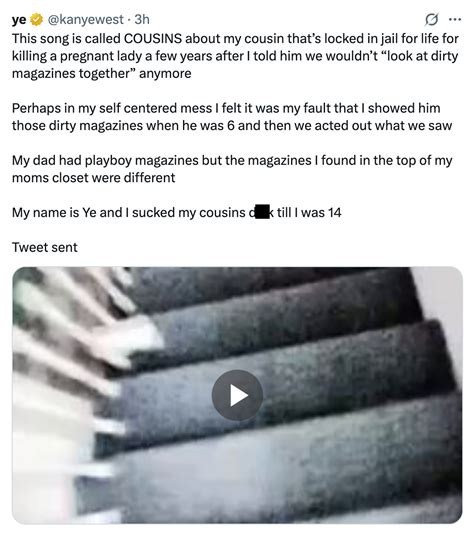 Kanye West Cousin Tweet