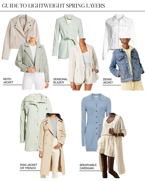 The Best Lightweight Spring Jackets & How to Layer Them | Natalie Yerger