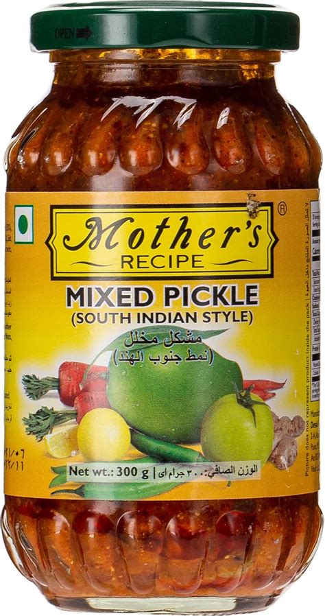 Buy ミックス ピクルス 南インド風 300g Mother's Mixed Pickle South Indian Style ピックル ...