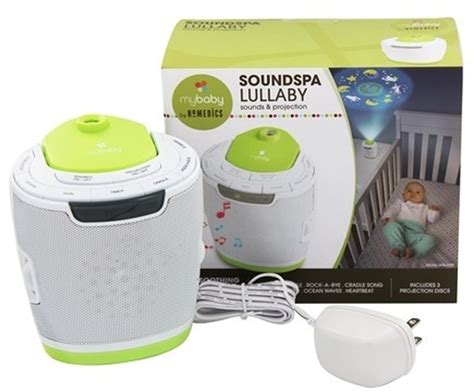 Baby Soundspa Lullaby Sound Machine and Projector - Babies Getaway