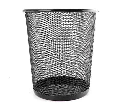 Divinext Metal Mesh Round Dustbin for Waste & Papers, 28 x 19 x 23 cm ...