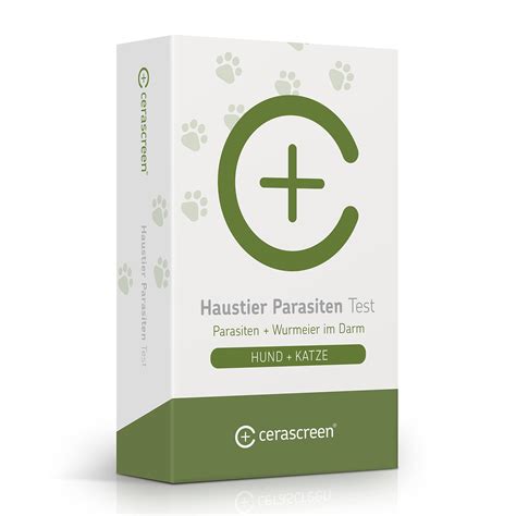 Buy CERASCREEN Pet parasites test faeces examination for intestinal ...