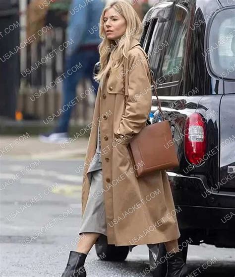 Anatomy Of A Scandal 2022 Sienna Miller Trench Coat | USA Jacket
