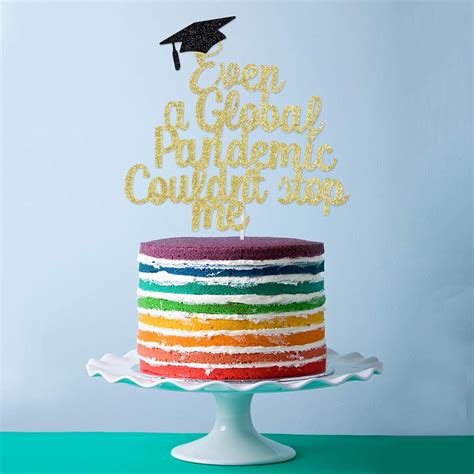 TeePolly 2023 Graduation Cake Topper, Gold Glitter Even A India | Ubuy
