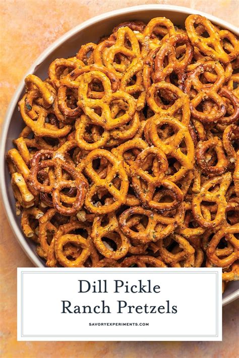 Dill pickle ranch pretzels recipe a tangy and addictive snack – Artofit