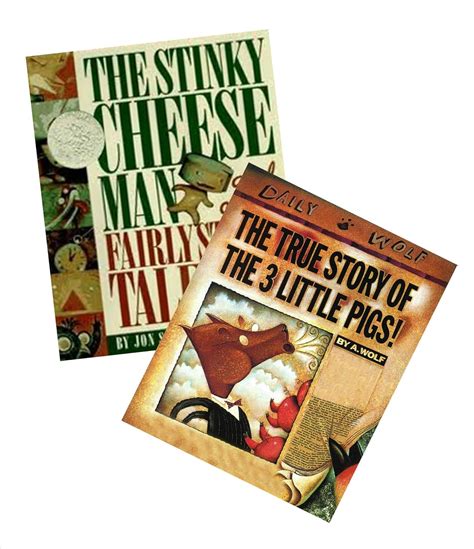 Children Story Book Set (2 Pack): The Stinky Cheese Man and Other ...