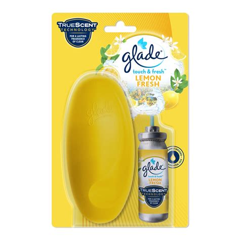 Buy Glade Touch & Fresh Aerosol Air Freshener for Bathroom, Lemon Fresh ...