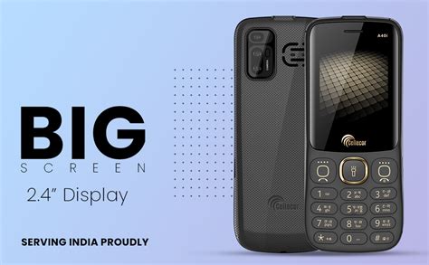 CELLECOR A40i Dual Sim Feature Phone 2000 mAH Battery with Vibration ...