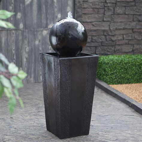 Alpine Apex Indoor/Outdoor Floor Fountain with LED Lights | www ...