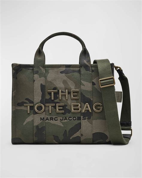 Marc Jacobs The Camo Jacquard Medium Tote Bag | Neiman Marcus