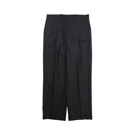 1990's "NORDSTROM" 2-tuck wide slacks【OT-13432】 | cv
