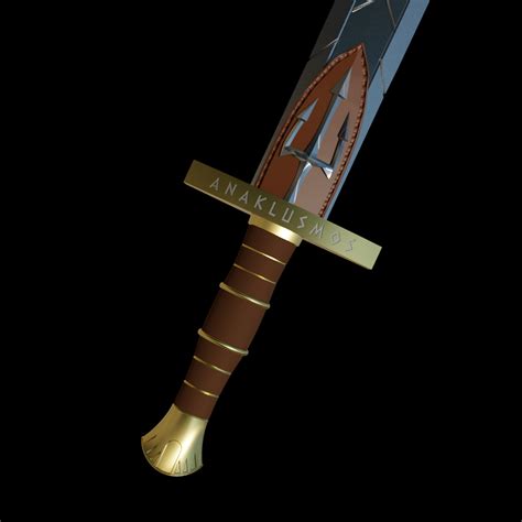 Archivo STL Riptide ANAKLUSMOS - Espada de Percy Jackson 🎨 ・Plan para ...