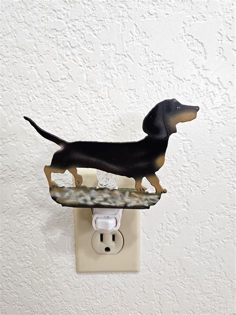 Black and Tan Doxie Wiener Dog Dachshund Night Light Made Out of ...