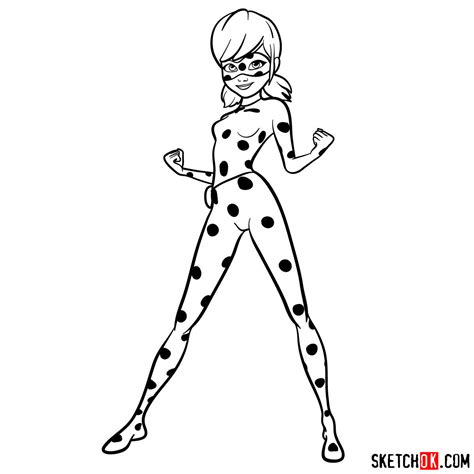 Easy Ladybug Drawing