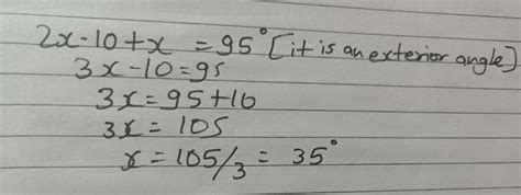6.find the value of x7.one of the three angles of a triangle ,one is ...