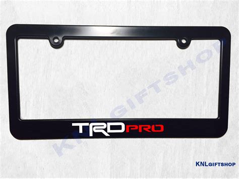 Toyota TRD Pro License Plate Frame | KNL GiftShop