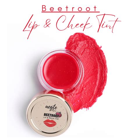 Best Organic Beetroot Lip & Cheek Tint Lip Balm