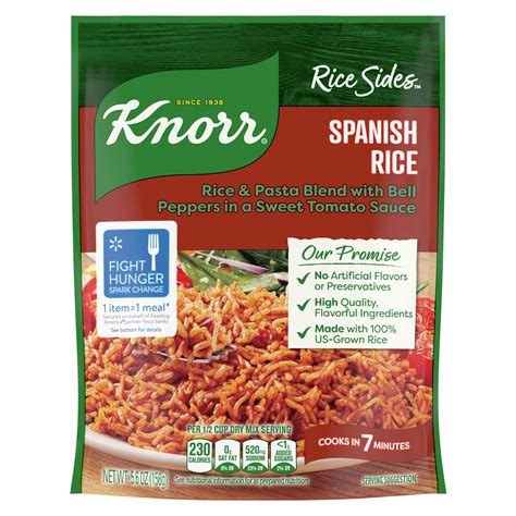 Knorr Rice Sides Spanish Rice Rice Sides