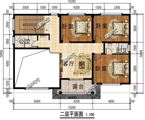 农村一层自建房效果图，另附4室一厅详细图，建房一定要看_盖房知识_图纸之家