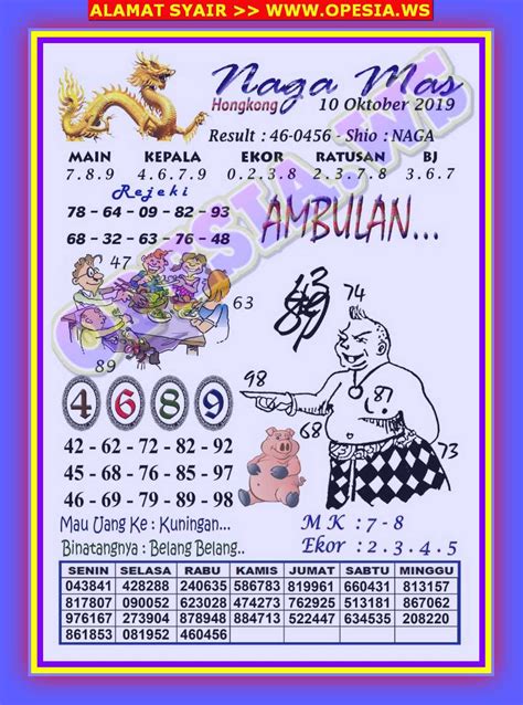 syair togel hk 18 oktober 2021