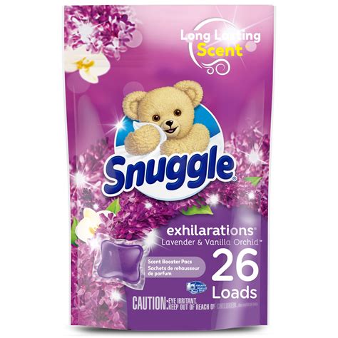 Snuggle Exhilarations In Wash Laundry Scent Booster Pacs, Lavender Joy ...