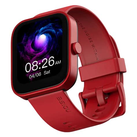 Noise ColorFit Caliber Smart Watch, 1.69 Inches Square LCD display best ...