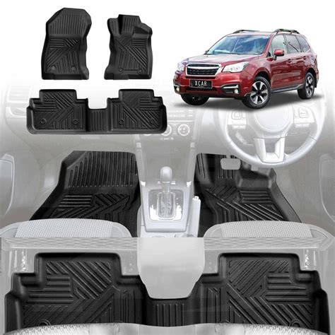 Floor Mats for Subaru Forester 2012-2018 All Weather Liners | X-CAR