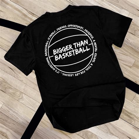 Beyond Basketball - T-Shirt - Black – Bigger Than Basketball