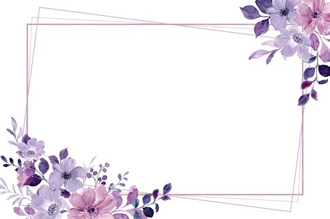 Violet Border Design