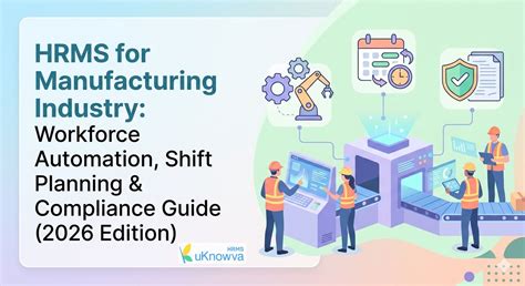 HRMS for Manufacturing Industry: Workforce Automation, Shift Planning ...