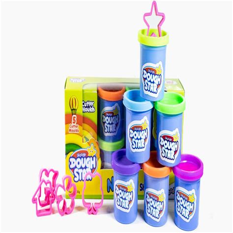 Skoodle Dough Star Gala Pack 300gm, Neon 6 shades | Buy Online at — Toycra
