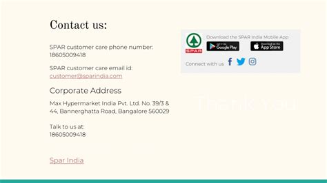 PPT - Spar Hypermarket Bangalore PowerPoint Presentation, free download ...