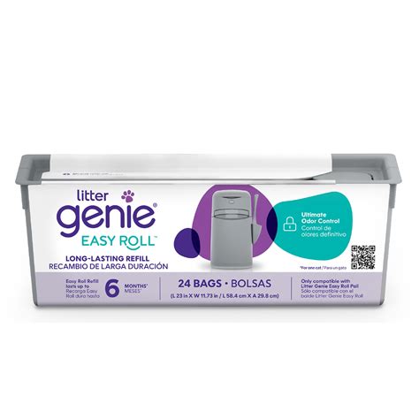 Litter Genie Easy Roll Refill Cat Bags, Count of 24 | Petco
