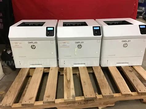HP LaserJet Enterprise M604 printers - lot of 3 | GovDeals