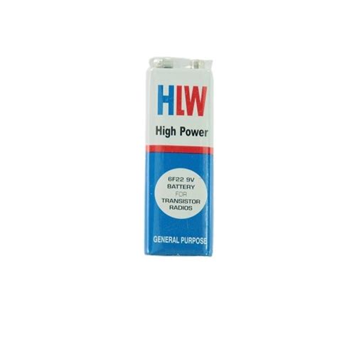 HIWATT BATTERY 9 VOLTS LONG LIFE online with best rate and fast delivery