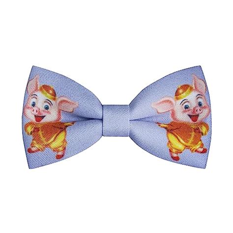 Buy Bow Tie House Pig bow tie Chinese New Year pattern pre-tied (Medium ...