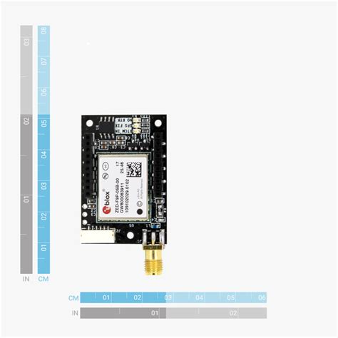 simpleRTK2B Lite (u-blox ZED-F9P) मल्टीबैंड आरटीके जीपीएस बोर्ड ...