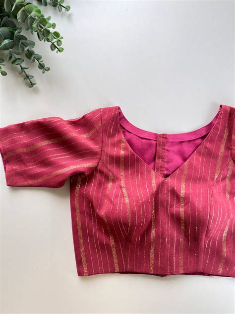 Zoya Blouse in Blush pink – Blouses by Barakah