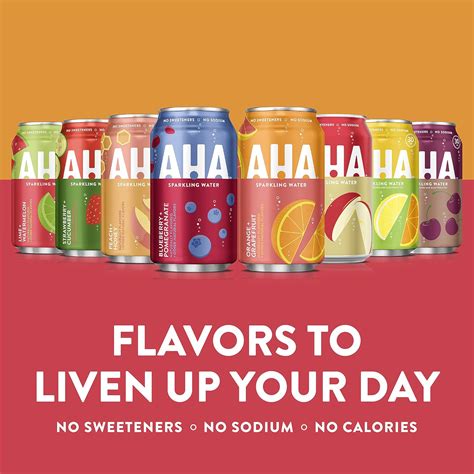 Buy AHA Sparkling Water AHA Sparkling Water Variety Pack, 12 Fl Ounce ...