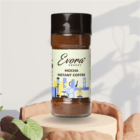 Mocha Instant Coffee 100G – Evora Greens