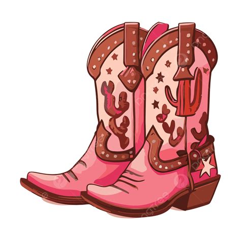 Cowgirl Boot PNG Transparent Images